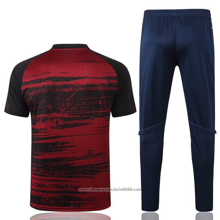 Tuta da Track Arsenal Manica Corta 2020 2021 Rosso